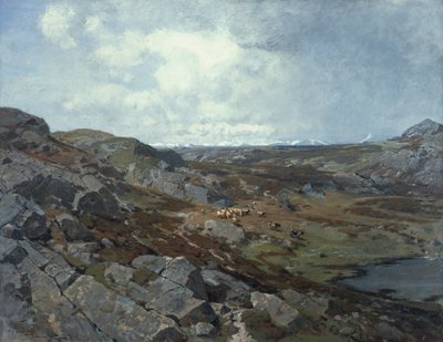 Paysage de haute montagne, Munich - Otto Ludvig Sinding