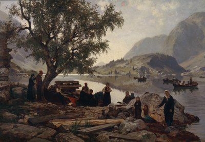 Partie de fjord - Otto Ludvig Sinding