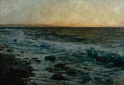 Coucher de soleil sur l