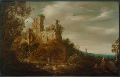 Paysage - Otto Marseus  van Schrieck