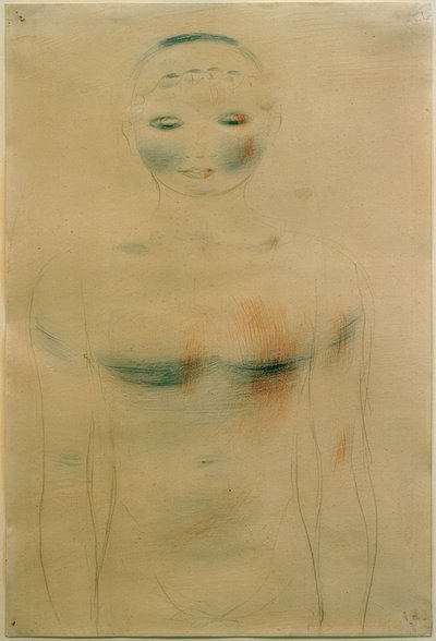 Figure frontale. De la série Rose - Otto Meyer Amden