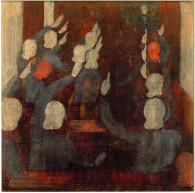 Lever les mains (Réponses). Esquisse - Otto Meyer Amden
