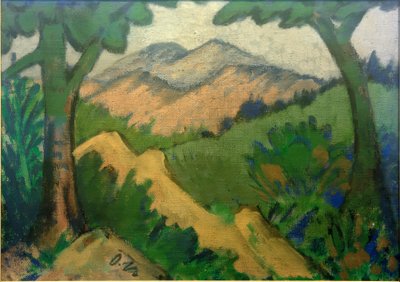 Paysage de dunes - Otto Mueller