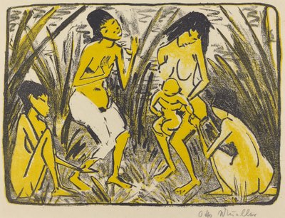 La découverte de Moïse - Otto Müller