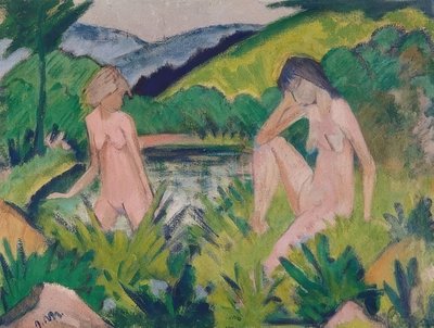 Fille au bord de l