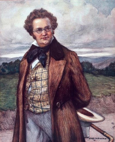 Schubert en promeneur / Nowak 1900 - Otto Robert Nowak