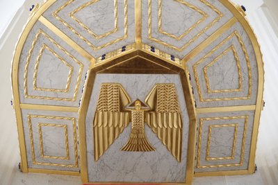 Église du Saint-Esprit Am Steinhof (église Leopld), Vienne, Autriche - Otto Wagner