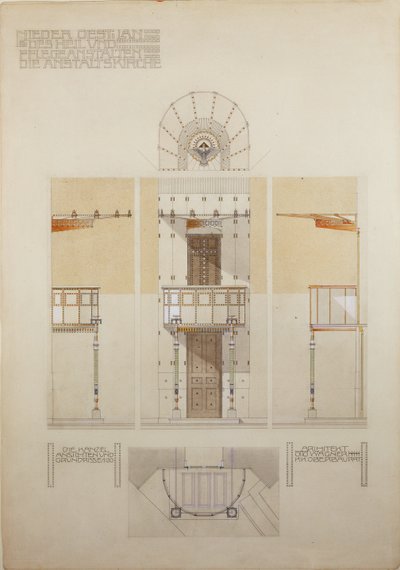 Esquisse de la chaire de l