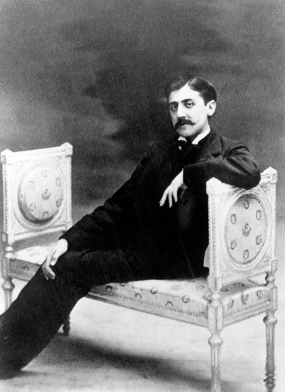 Marcel Proust (1871-1922) vers 1895, photo par Otto Wegener - Otto Wegener