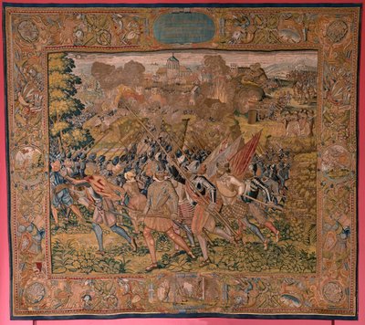 Tapisserie flamande. Série Triomphes et batailles de l