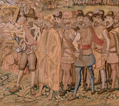 Tapisserie flamande. Série Triomphes et batailles de l