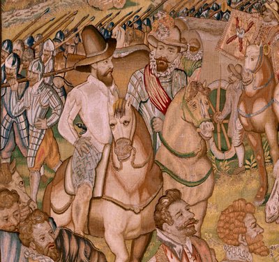 Tapisserie flamande. Série Triomphes et batailles de l