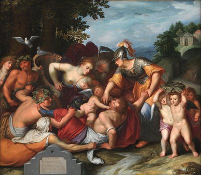 Gemeine Jeuchts Beeldt. Allégorie des tentations de la jeunesse - Otto van Veen