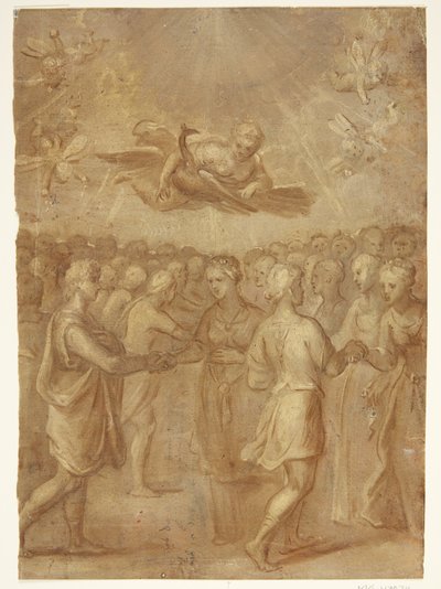 Scène mythologique - Otto van Veen