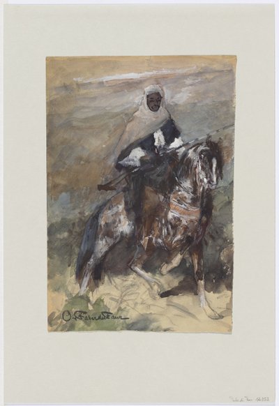 Cavalier bédouin - Otto von Faber du Faur