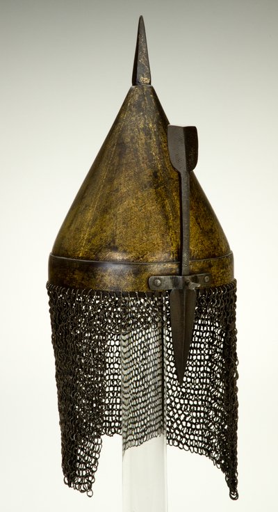 Casque, peut-être du 16ème siècle, modifié au 19ème siècle - Ottoman School