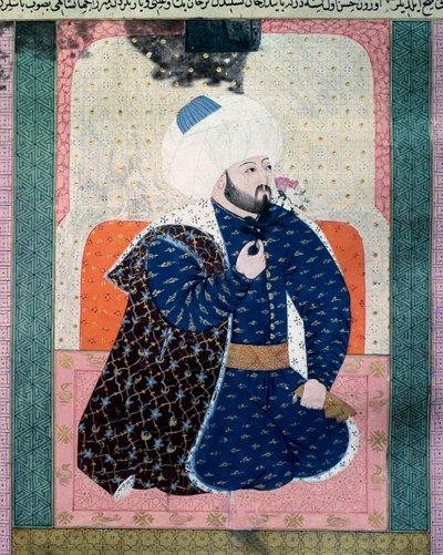 Portrait du sultan de l
