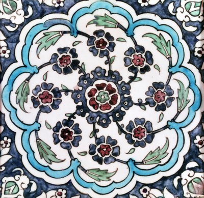 Carreau (fritte) - Ottoman School