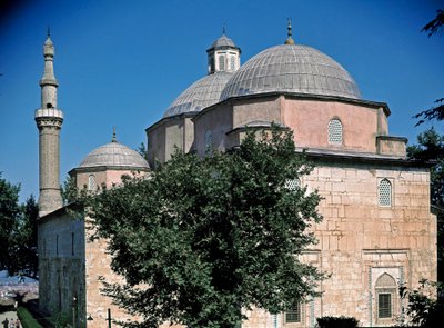 Vue de la mosquée verte - Ottoman School
