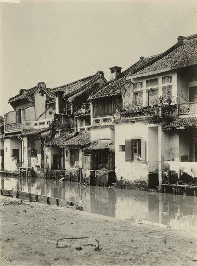Maisons chinoises à Batavia - Oudheidkundige Dienst