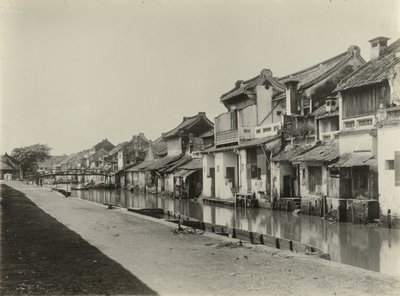 Maisons chinoises à Batavia - Oudheidkundige Dienst