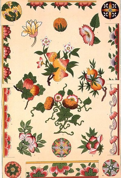 Ornement chinois de Ch XIV, Planche LXII de 