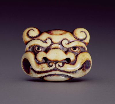 Netsuke représentant le visage d