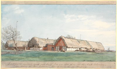 Lundsgaard environ au milieu de Læsø - P.C. Skovgaard