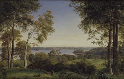 Vue sur le lac Skarre - P.C. Skovgaard