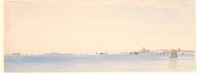 Venise, vue depuis la lagune - P.C. Skovgaard