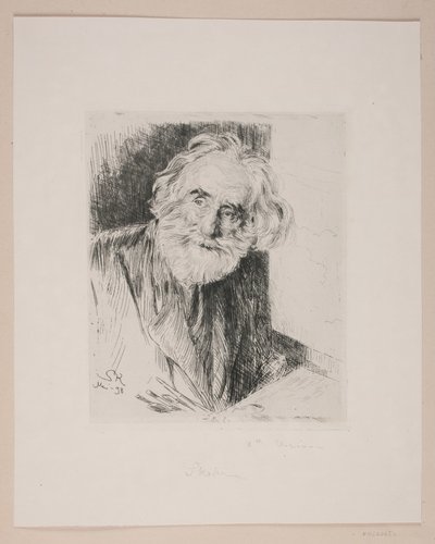 Portrait de Vilhelm Kyhn - Peder Severin Krøyer