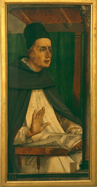 Albert le Grand - P. (c.1450 1504) Joos van Gent and Berruguete