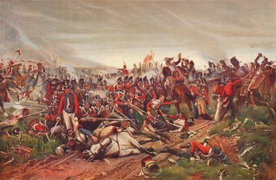 Cuirassiers français chargeant une place d