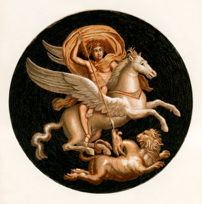 Bellérophon tuant la Chimère - P. Sellier