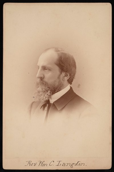 Portrait du révérend William Chauncy Langdon - Pach Bros