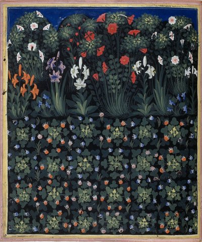 Jardin de Regia Carmina par Convenevole da Prato - Pacino di Buonaguida