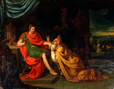 Priam et Achille - Padovanino