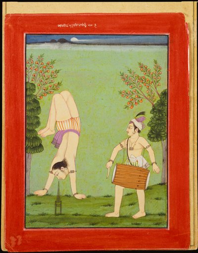 Gauda Raga : Troisième Putra de Dipak, c.1750 - Pahari School