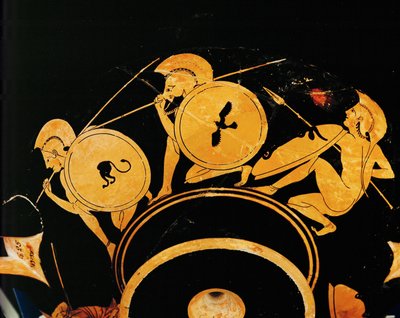 Les guerriers en embuscade ... - Painter Onesimos