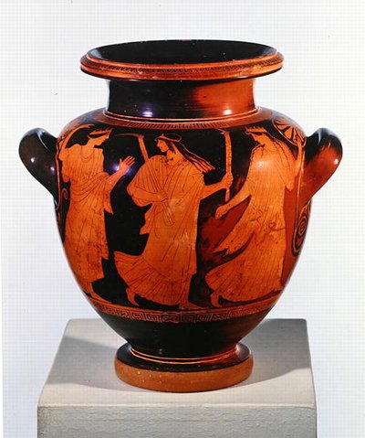 Stamnos à figures rouges attique - Painter of the Birth of Athena