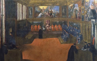 Le Doge de Venise visite le Saint-Siège - Palma Il Giovane