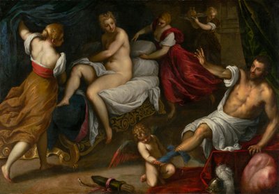 Vénus et Mars, c.1605-9 - Palma Il Giovane