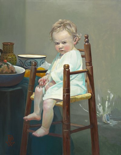 Naughty, 2008 (huile sur toile) - Pamela Patrick White
