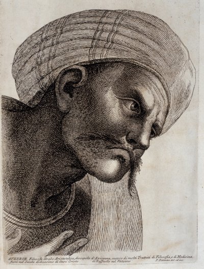 AVERROES. 1757-1760 (gravure) - Paolo Fidanza