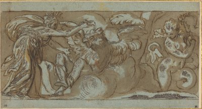 Cérès transformant Ascalaphus en oiseau de mauvais augure - Paolo Farinati