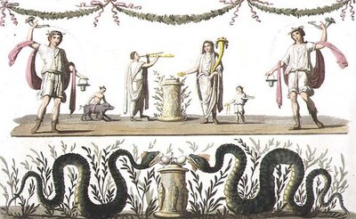 Fresques du lararium d
