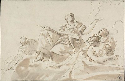 Figures allégoriques - Paolo Pagani