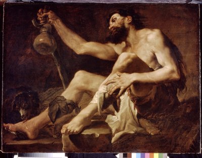 Lazare en mendiant miséreux - Paolo Pagani