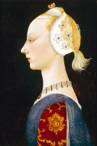 Une jeune femme à la mode, 1462-1465 - Paolo Uccello