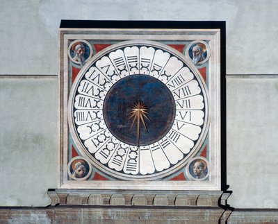 Cadran avec têtes de prophètes - Paolo Uccello